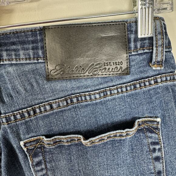 EDDIE BAUER Men’s Jeans 34x34 Classic Fit Straight Leg Stretch Denim Medium Wash - Picture 7 of 12